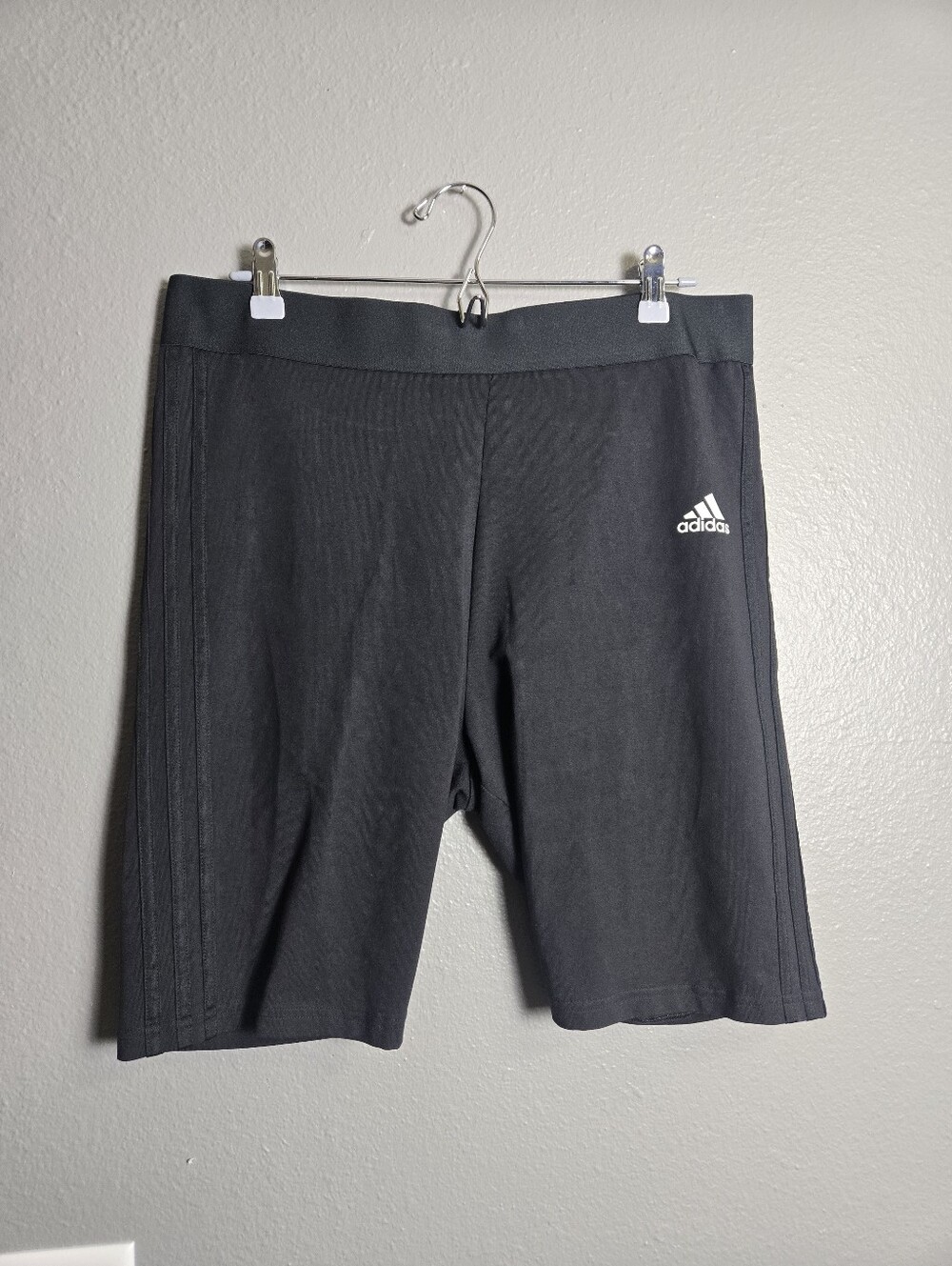 SUMMER SALE! $10 Adidas 3 Stripes Black Shorts Size XL